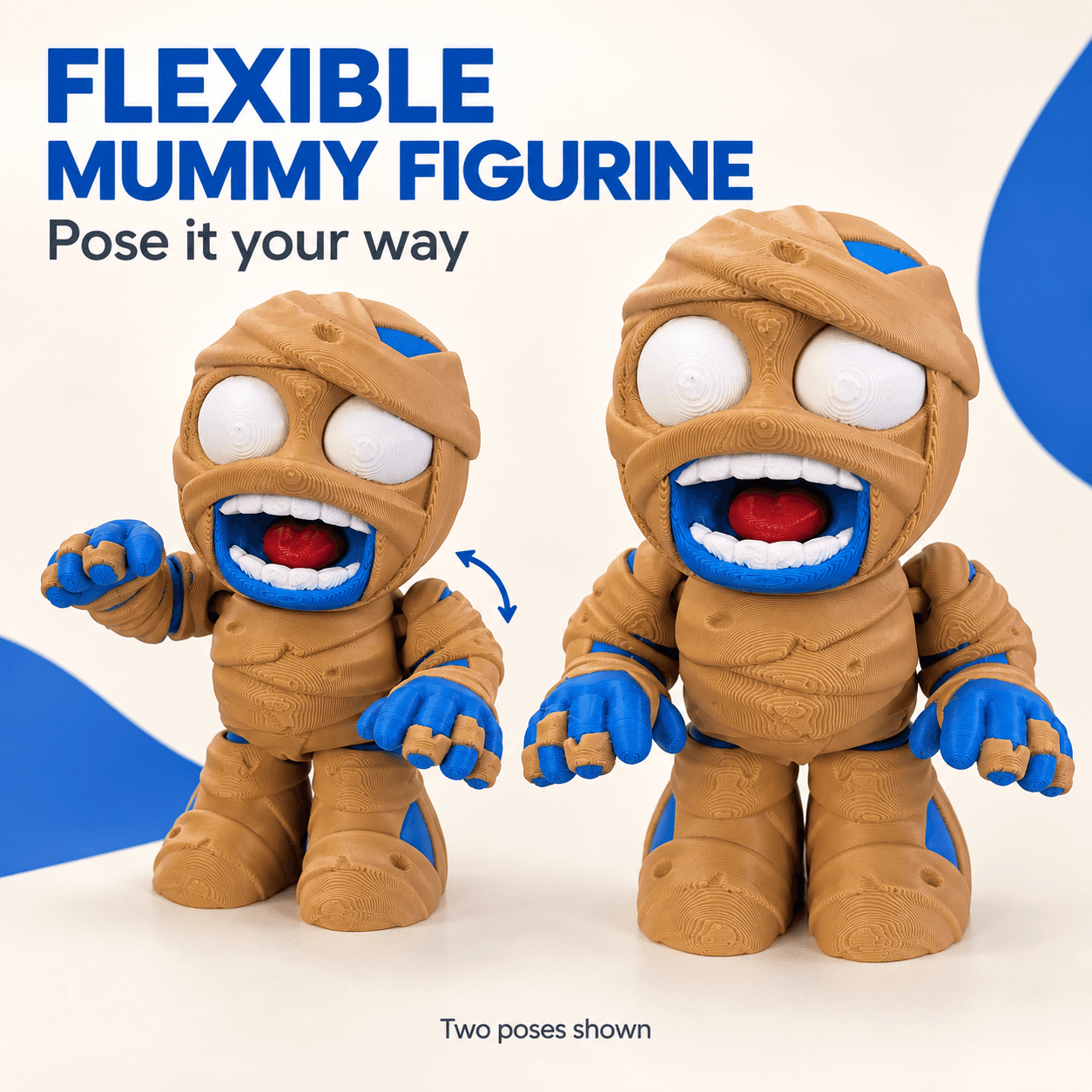 Flexible Mummy Figurine — image 2