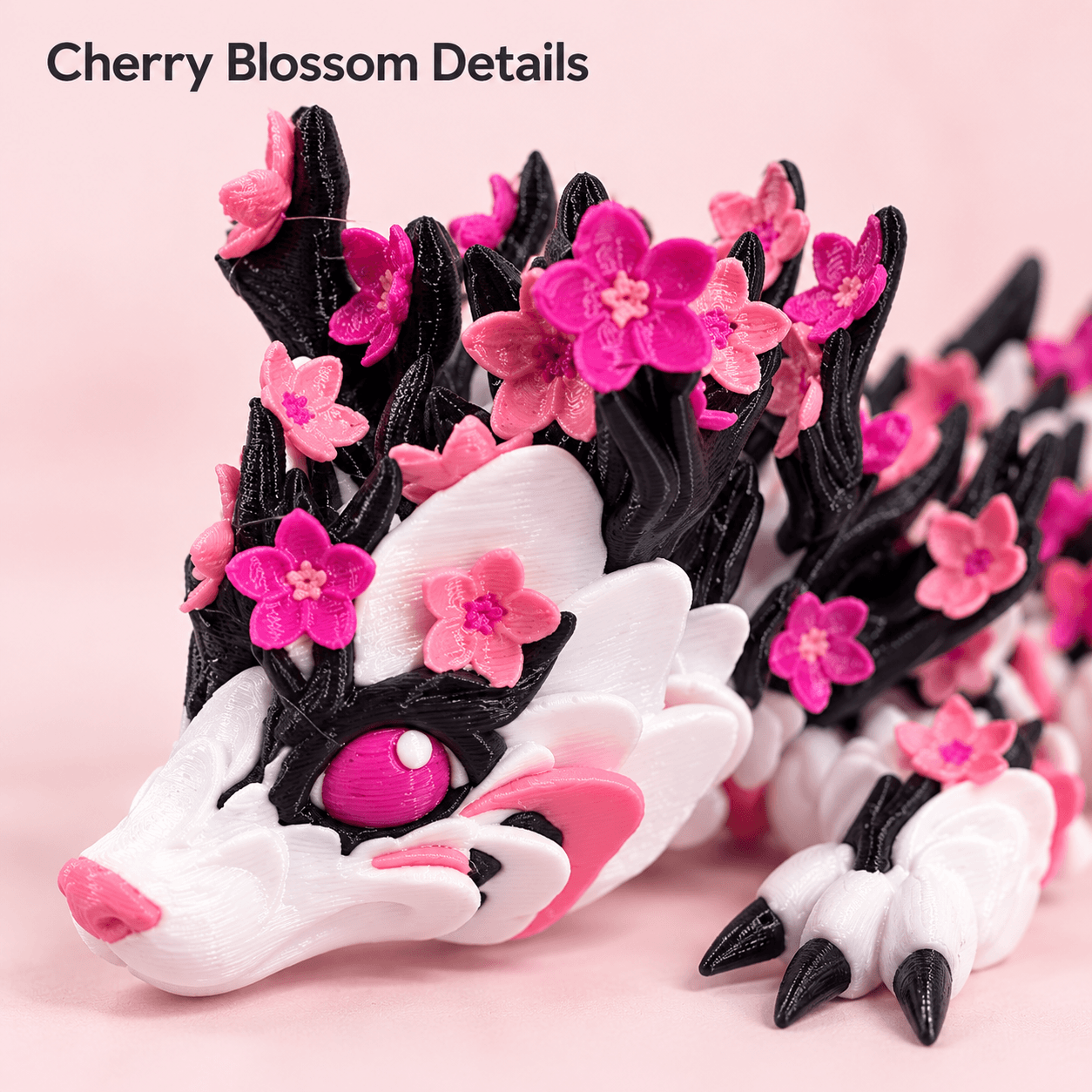 Articulated Cherry Blossom Dragon — image 2
