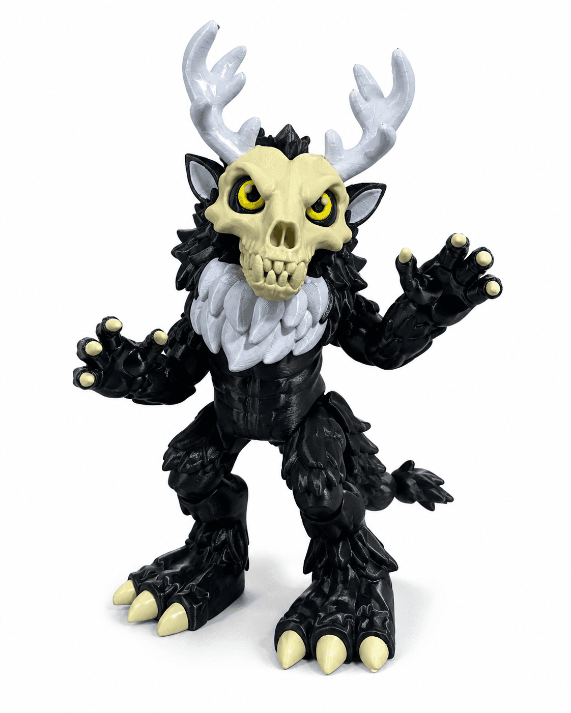 Wendigo Action Figurine Fully Articulated Fantasy Monster Collectible