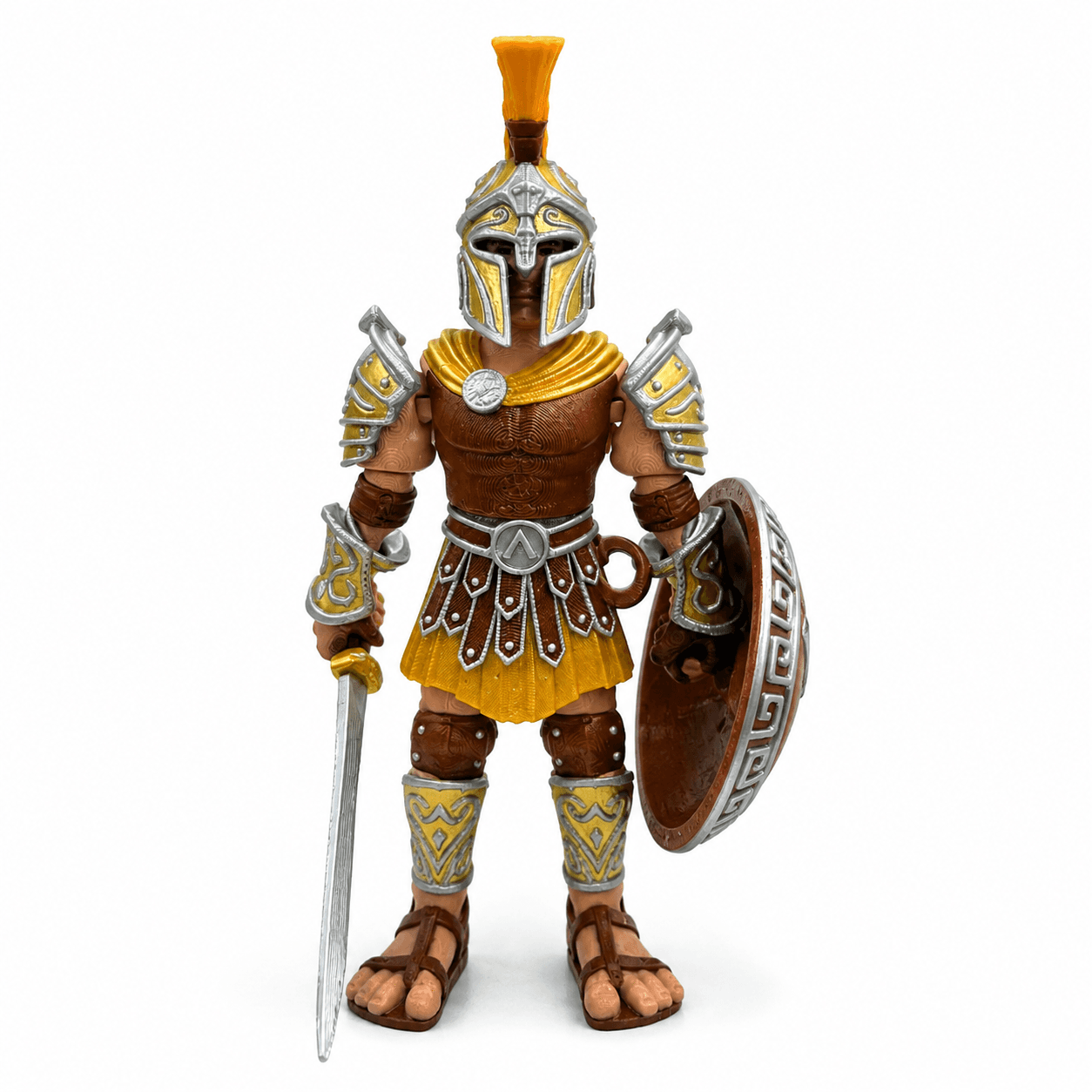 Flexible Spartan Warrior Action Figure